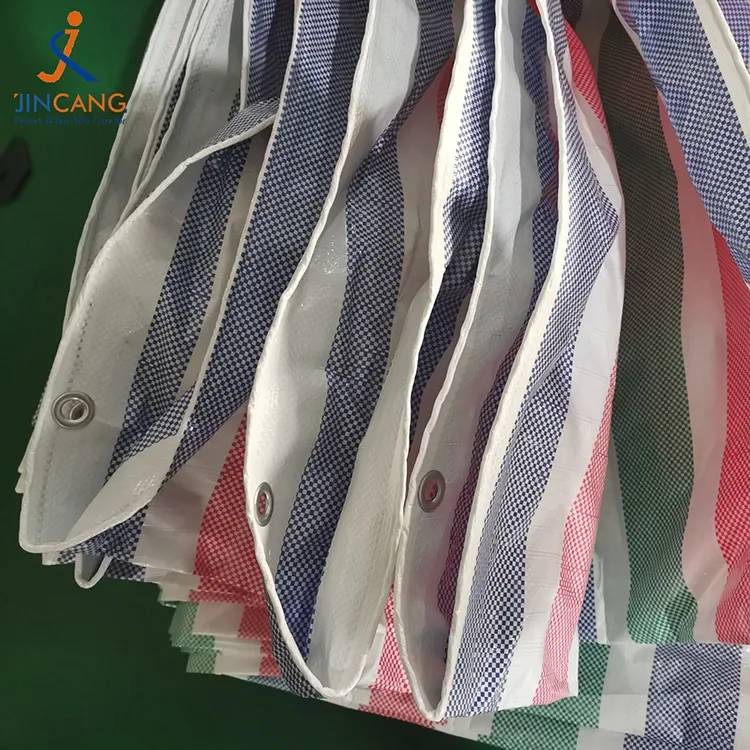 Rouleau de bâche PE en bande de 110 GSM