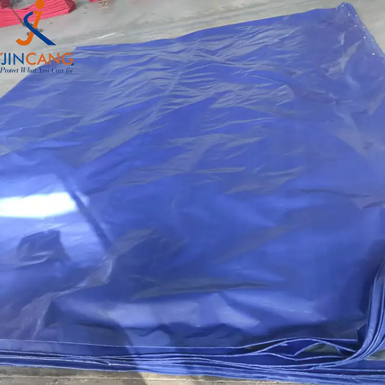 180g Blue Silver PE Tarpaulin