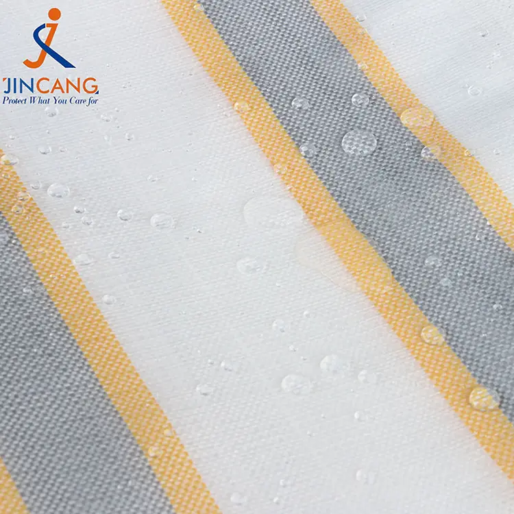 Tarpaulin en argent en argent de 180g en or