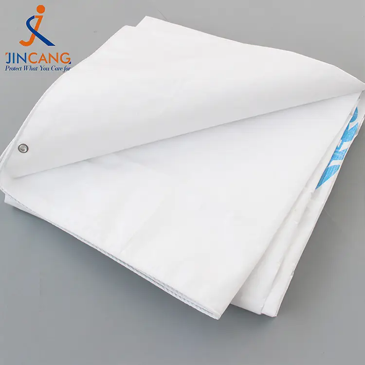 180g blanc avec tarpaulin imprimé PE