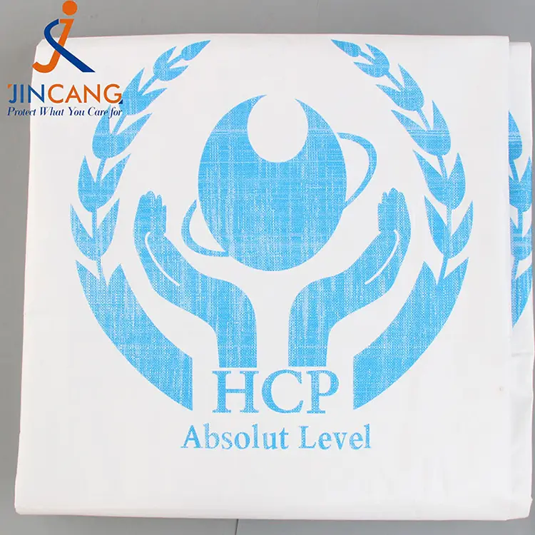 180g blanc avec tarpaulin imprimé PE