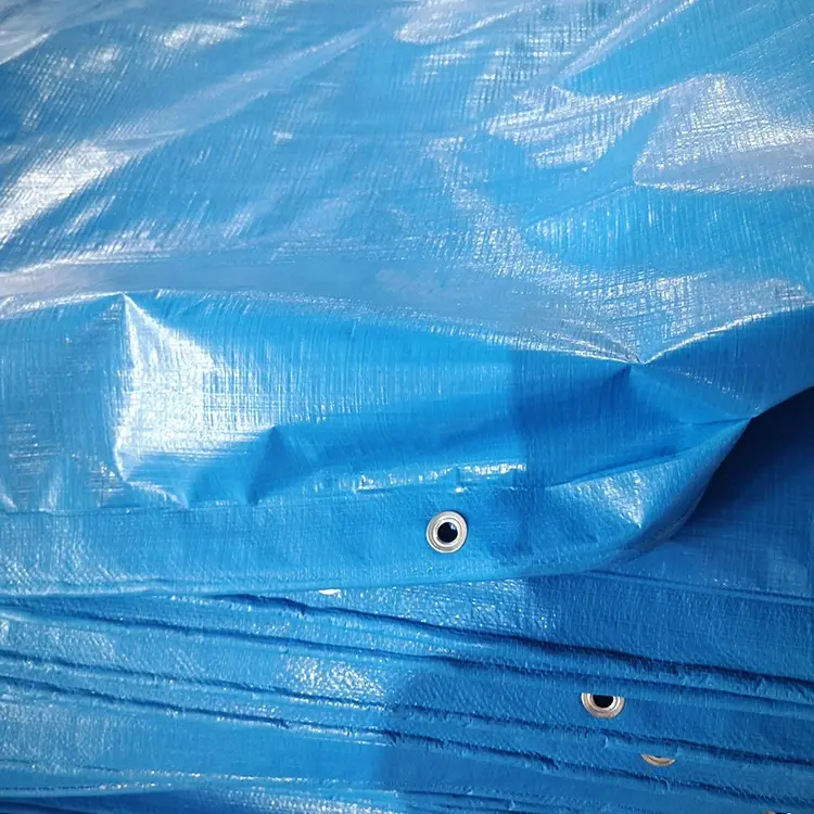 Blue 150gsm PE Tarpaulin