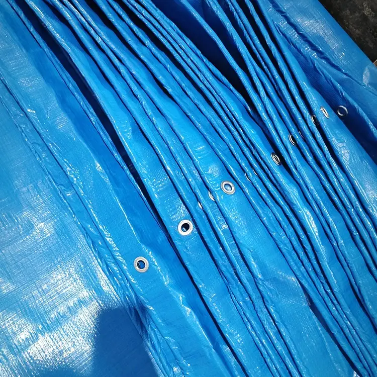 Blue 150gsm PE Tarpaulin