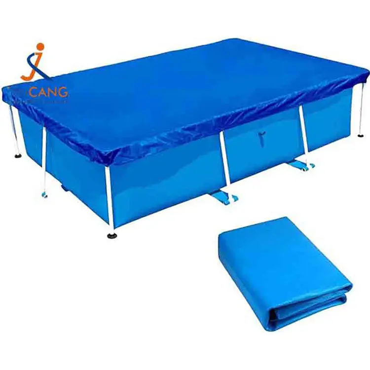 Blue Tarpaulin PE Couvoirs de piscine