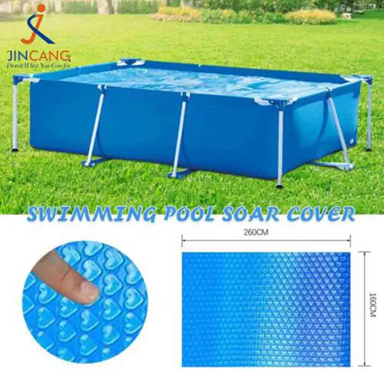 Couverture de piscine rectangulaire pour les piscines au-dessus du sol
