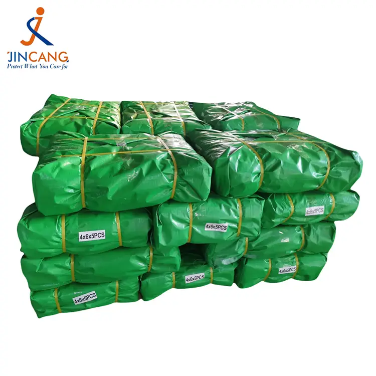Gras Green 300 GSM Virgin PE Tarpaulin