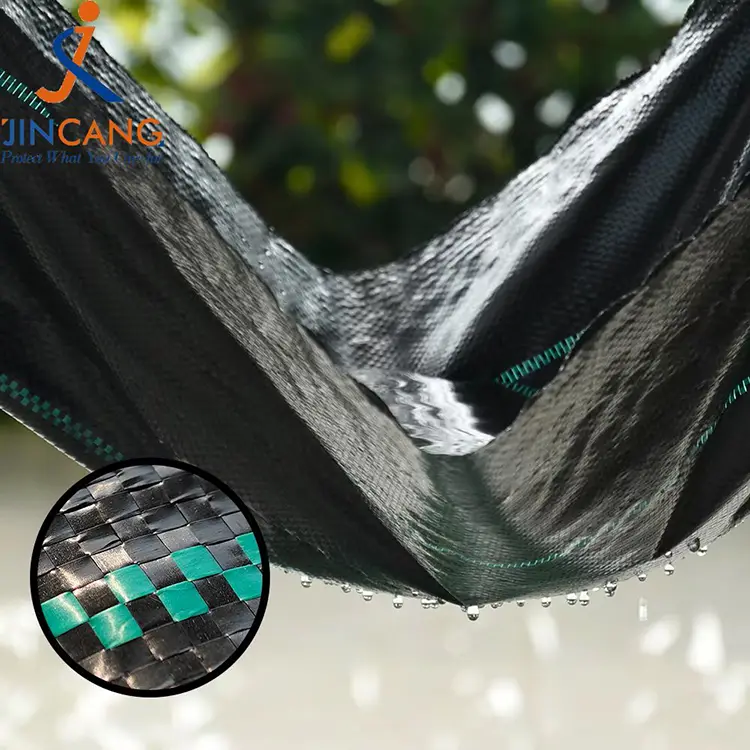 Tapis de tissu de contrôle des mauvaises herbes