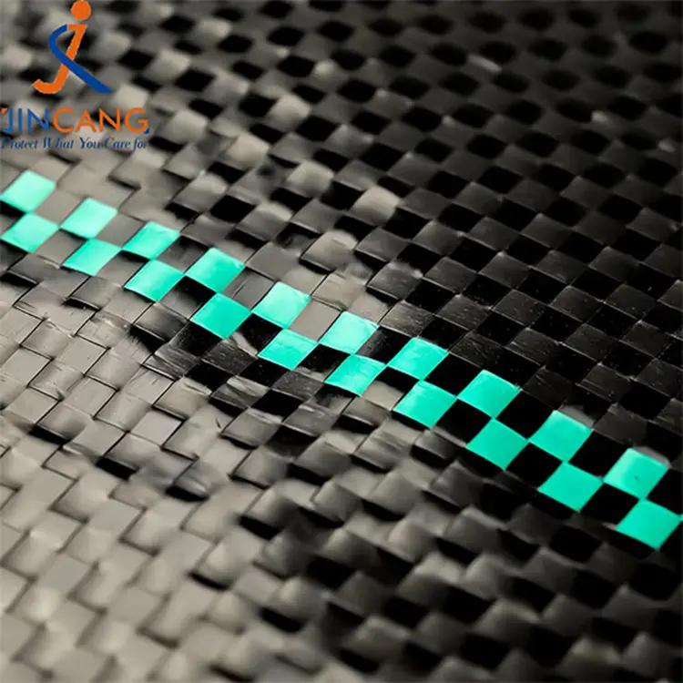 Tissu anti-mauvaises herbes pe tissé du jardin des mauvaises herbes