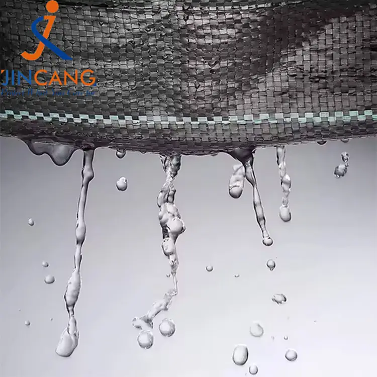 Tissu anti-mauvaises herbes pe tissé du jardin des mauvaises herbes