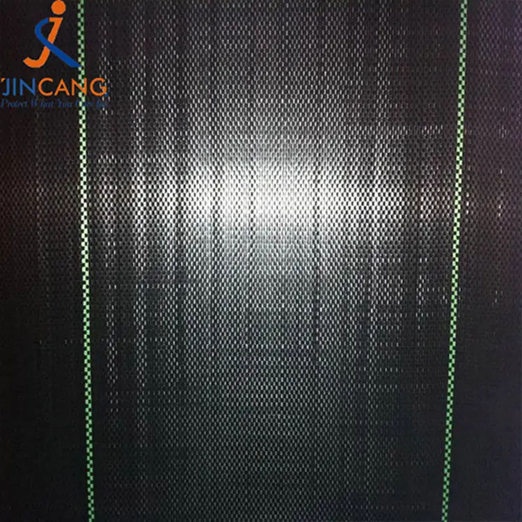 Tissu anti-mauvaises herbes pe tissé du jardin des mauvaises herbes